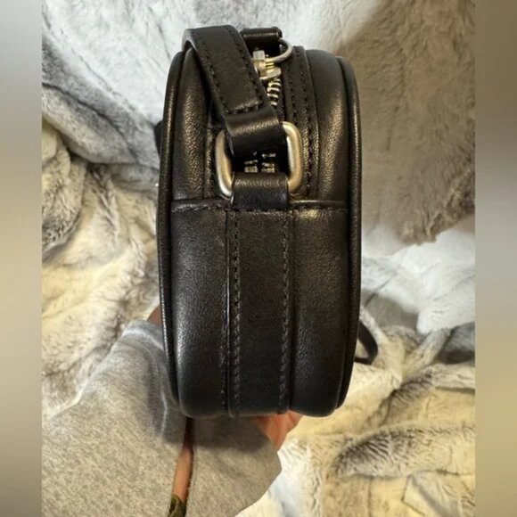 Rare VTG 2002 Coach Black Tanned Glove Leather Legacy West Crossbody - Picture 5 of 7